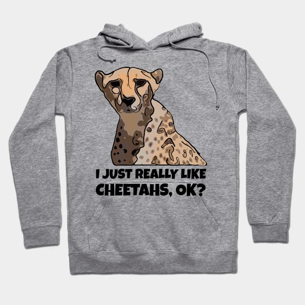 I Like Cheetahs Hoodie by ardp13